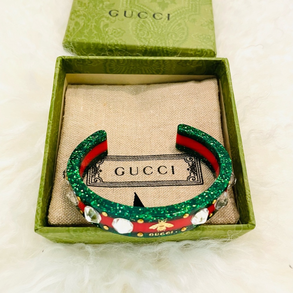 - New authentic Gucci bracelet. Made in Italy. Size 16 - Picture 9 of 9